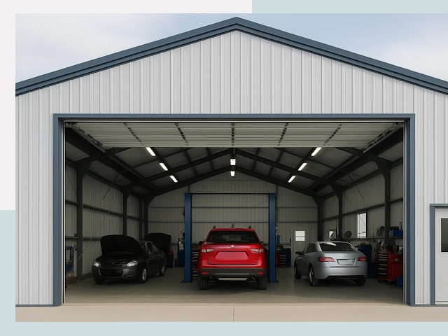 Ангары из сэндвич панелей от 645 руб. в Брянск