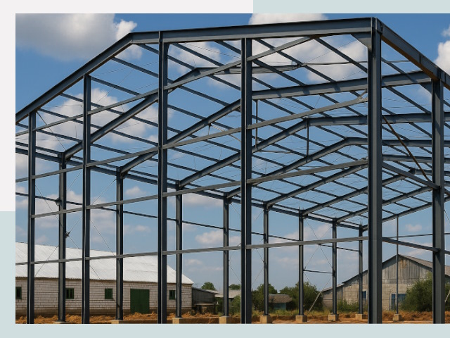 Быстровозводимые ангары от СтальСтрой-Бнк по цене 645 руб.