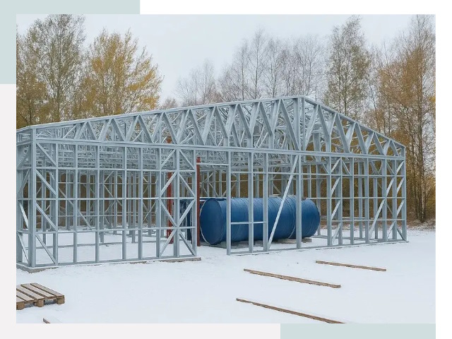 Металлические ангары в Брянске