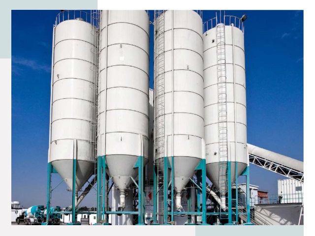 Строительство цементных силосов в Брянске