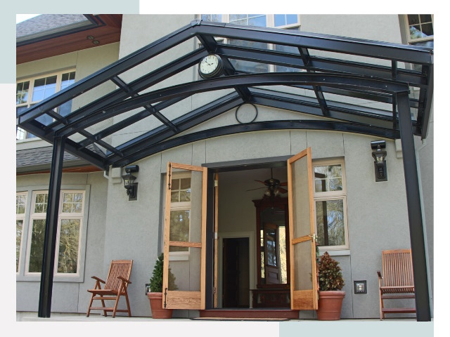 Козырьки металлические в Брянске