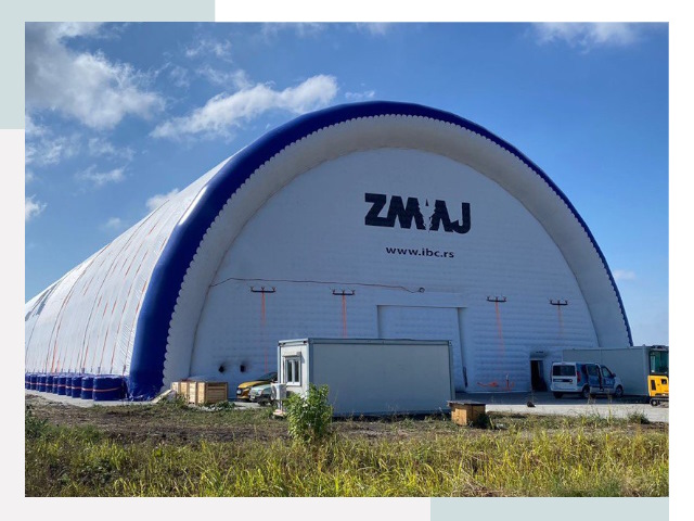 Брендирование ангаров в Брянске