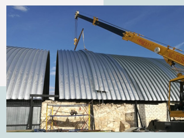 Реконструкция ангаров в Брянске от 645 руб.