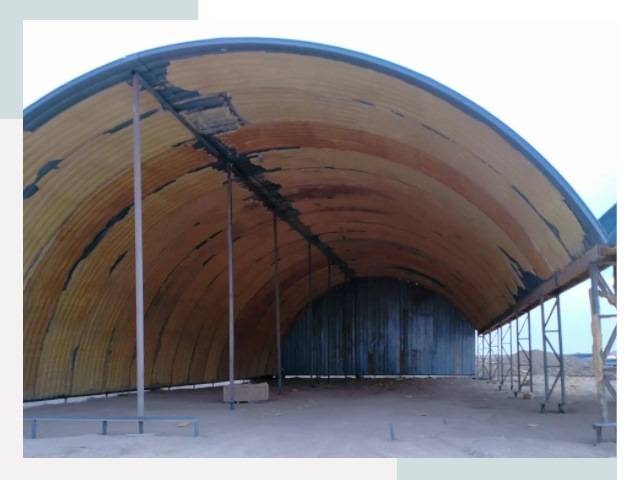 Реконструкция ангаров в Брянске