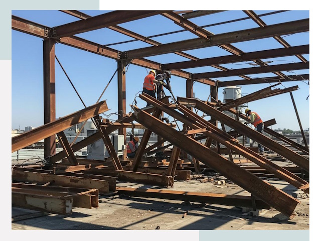 Демонтаж металлоконструкций в Брянске от 645 руб.