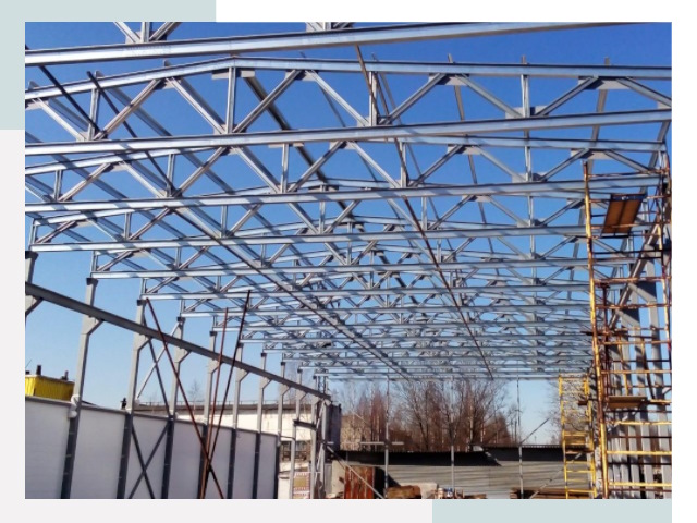 Металлокаркасы для складов в Брянске